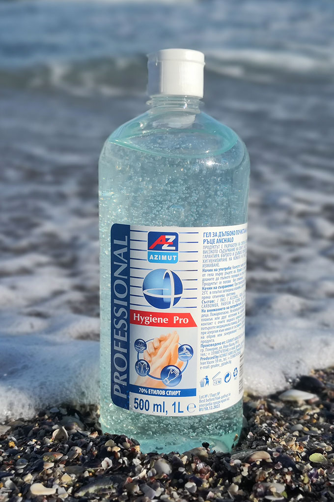ДЕЗИНФЕКТАНТ ЗА РЪЦЕ И КОЖА ANCHIALO, 1000ML