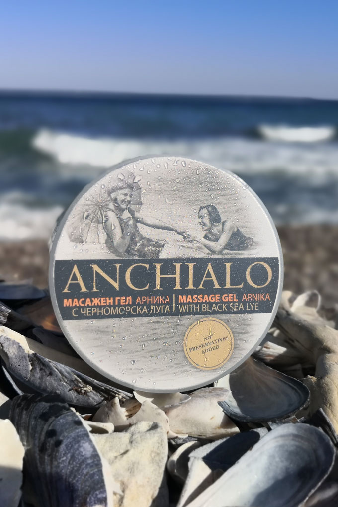Масажен гел от черноморска луга и арника ANCHIALO, 300 гр