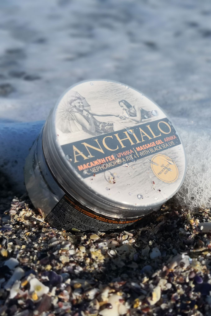 Масажен гел от черноморска луга и арника ANCHIALO, 300 гр