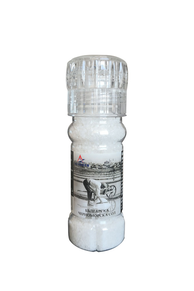 Българска черноморска сол на кристали, 120 гр, AZIMUTH / АЗИМУТ