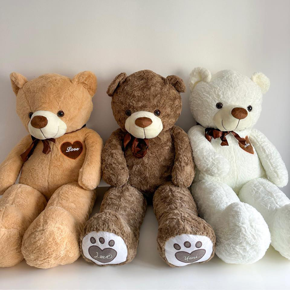Плюшени мечета, различни цветове, 120 см, AZIMUTH / АЗИМУТ Plush bears