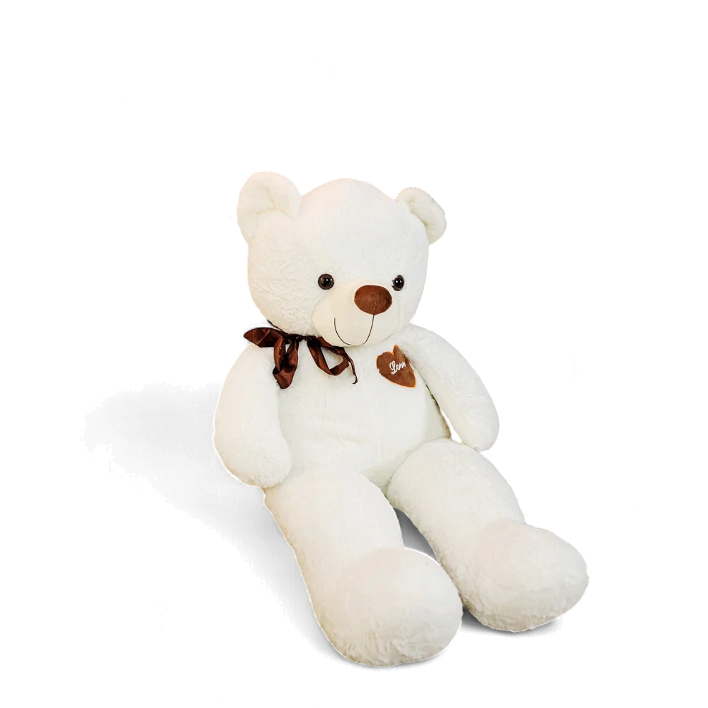 Плюшено мече 120 см. AZIMUTH Plush Bear - Polar White