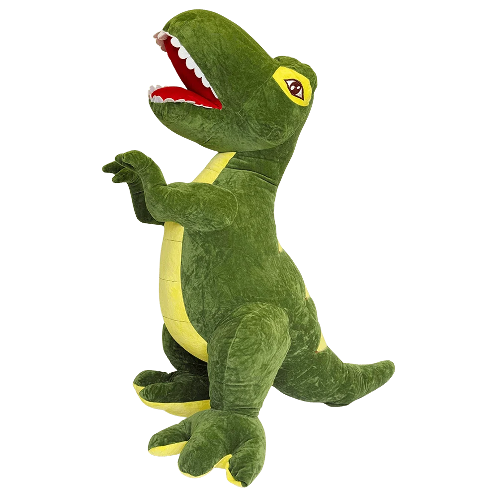 Плюшен динозавър 100 см. AZIMUTH Plush Dino - Green Rex